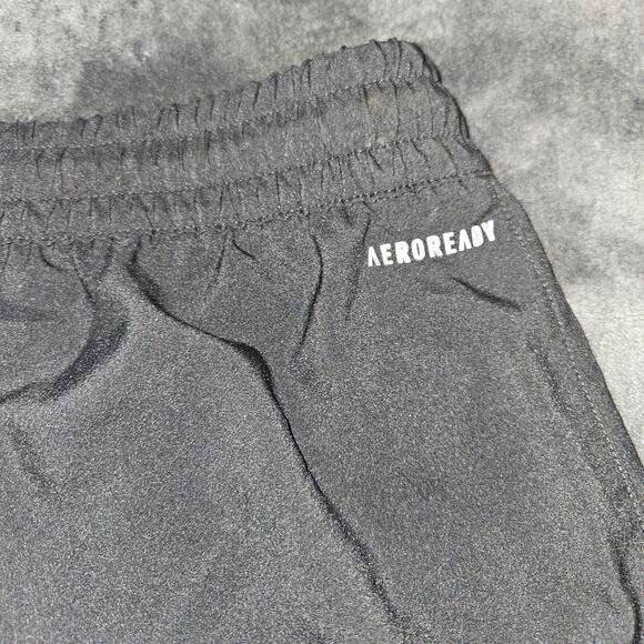 Adidas Mens PrimeGreen Aeroready Club 3 Stripe Shorts Black/White Medium GL5411 - Picture 3 of 6